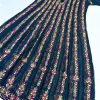 Georgette Black Chikankari Anarkali with Inner