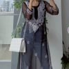BE04DA10-5A9B-4E30-A93B-401FF45CE5FD Georgette Black Chikankari Work Kurti (With Black Inner)