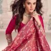 Silk Viscose Embroidered Festival Wear Gown Collection - 2 Pc