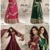 Silk Viscose Embroidered Festival Wear Gown Collection - 2 Pc
