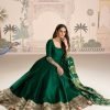 Silk Viscose Embroidered Festival Wear Gown Collection - 2 Pc
