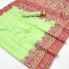 Pashmina Silk Sarees (With Stiched Blouse)