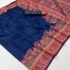 Pashmina Silk Sarees (With Stiched Blouse)