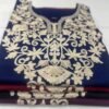 Malmal Short Lenght Kurti with Ariwork Kashmiri Embroidery - Multiple Colors