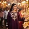 Malmal Short Lenght Kurti with Ariwork Kashmiri Embroidery - Multiple Colors